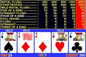 video poker online